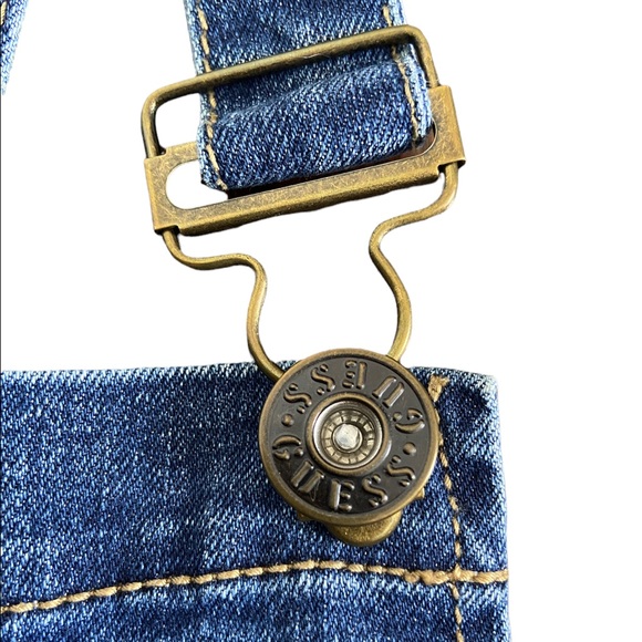 Denim Short Overalls | Guess - Picture 3 of 4